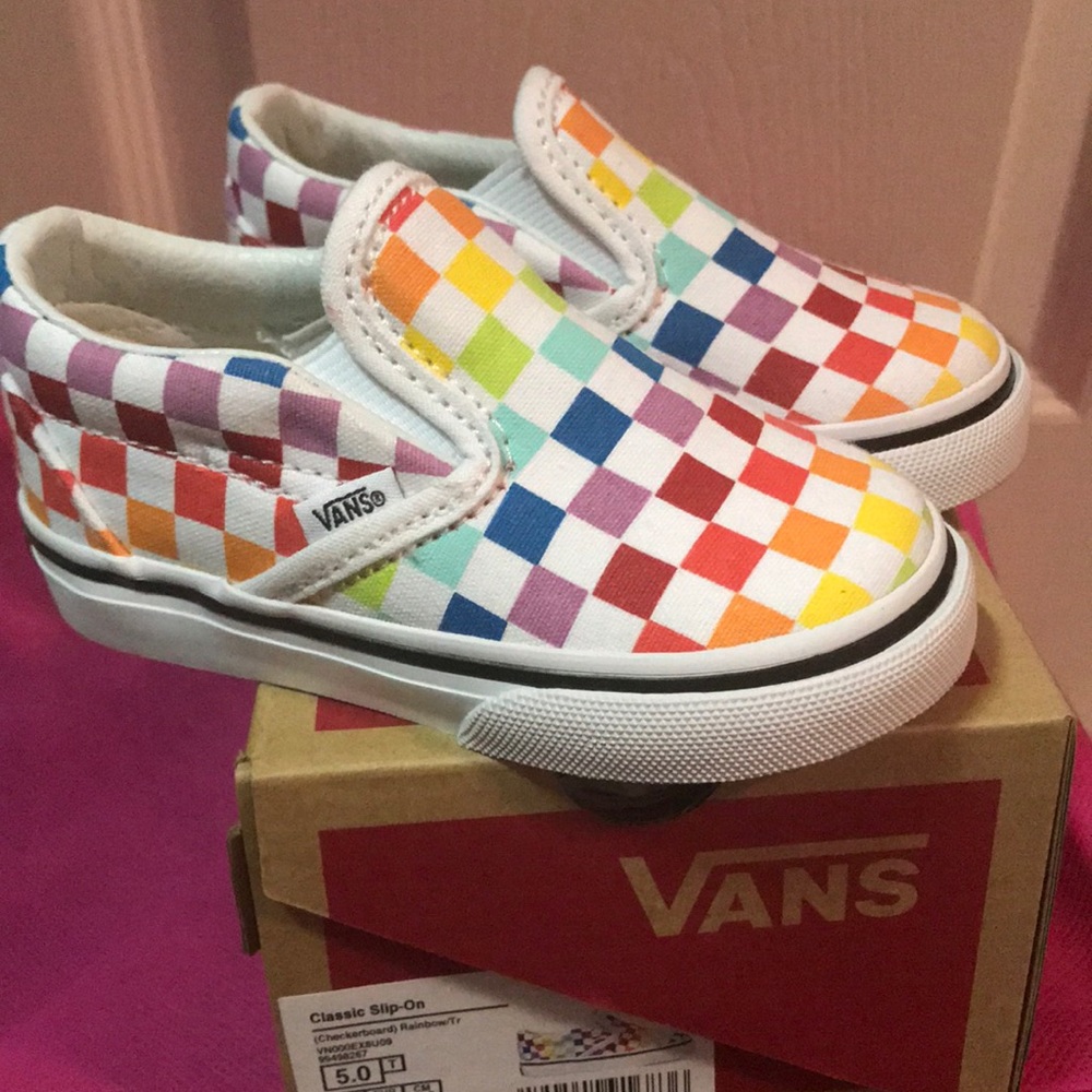 Multi color vans